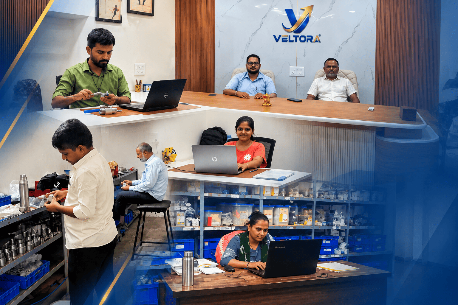 Veltora Team Work & Manufacturing Process